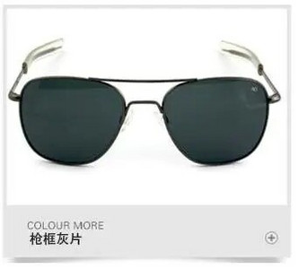 Aviācijas saulesbrilles vīriešiem sievietēm 2022. gada Amerikas armijas militārās optiskās AO taisnstūra braukšanas brilles moderns pilots Oculos de sol uv400