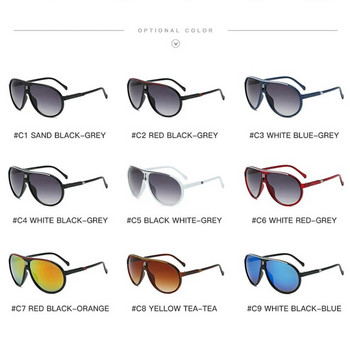 NoEnName_Null Винтидж авиационни декоративни очила Мъжки дамски слънчеви очила Извънгабаритни луксозни плажни спортни очила за шофиране