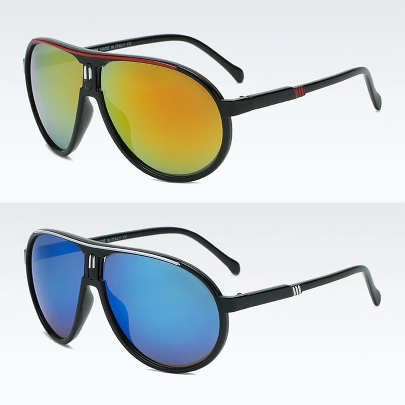 NoEnName_Null Senoviniai aviacijos dekoratyviniai akiniai Vyriški moteriški akiniai nuo saulės Negabaritinių prabangių lauko paplūdimio sportiniai vairavimo akiniai