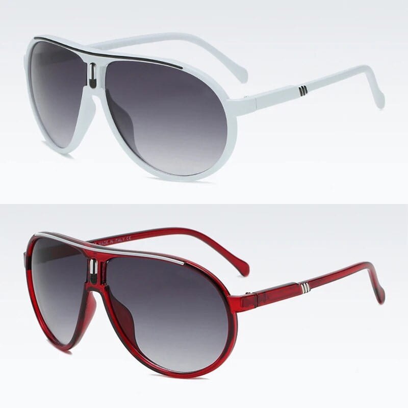 NoEnName_Null Senoviniai aviacijos dekoratyviniai akiniai Vyriški moteriški akiniai nuo saulės Negabaritinių prabangių lauko paplūdimio sportiniai vairavimo akiniai