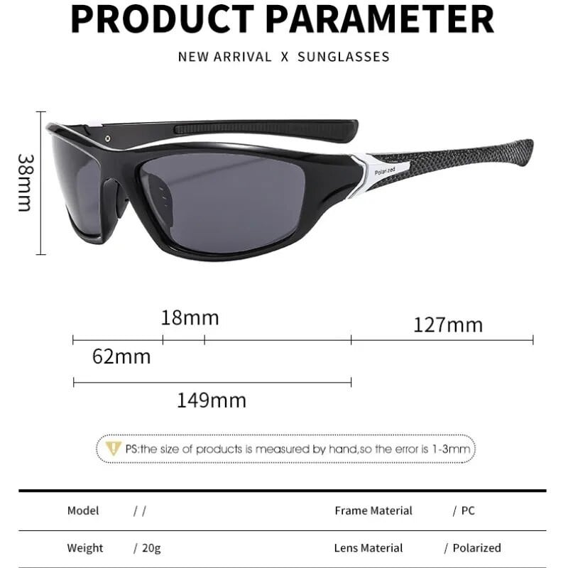 2023. gada unisex 100% UV400 polarizētas braukšanas saulesbrilles vīriešiem, polarizētas, stilīgas saulesbrilles, vīriešu brilles