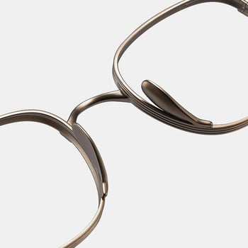 2023 японски стил чист титан ретро дизайн очила луксозна марка жени мъжки рамки ултра леки очила