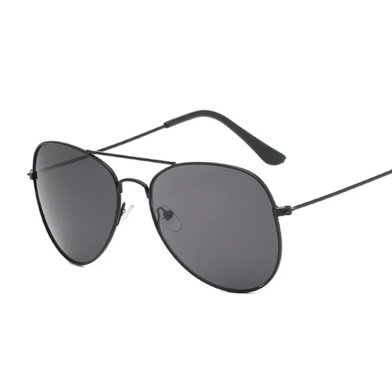 Vintage čierne slnečné okuliare pre ženy a mužov, klasický letecký dizajn, slnečné okuliare pre ženy, módna značka, farebné zrkadlo, vonkajšie, jazda...