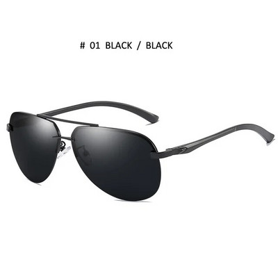 Ρετρό πολωμένα γυαλιά ηλίου ανδρικά γυναικεία γυαλιά οδήγησης αυτοκινήτου μάρκας καθρέφτης μεταλλικά γυαλιά ηλίου UV400 Oculos De Sol