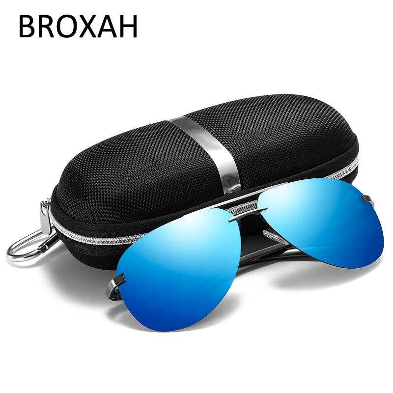 Ρετρό πολωμένα γυαλιά ηλίου ανδρικά γυναικεία γυαλιά οδήγησης αυτοκινήτου μάρκας καθρέφτης μεταλλικά γυαλιά ηλίου UV400 Oculos De Sol