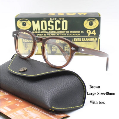 Optilised prilliraam Mehed Naiste Johnny Depp LEMTOSH Vintage prillid Arvutiatsetaadist prilliraam meestele läbipaistev objektiiv