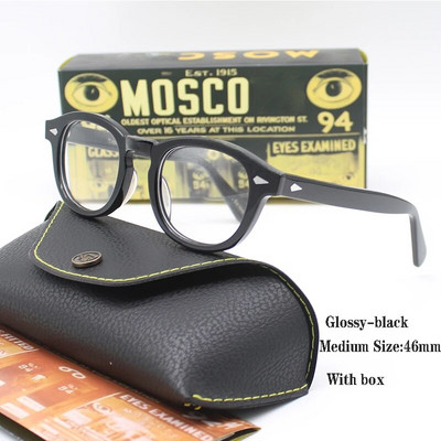 Optilised prilliraam Mehed Naiste Johnny Depp LEMTOSH Vintage prillid Arvutiatsetaadist prilliraam meestele läbipaistev objektiiv