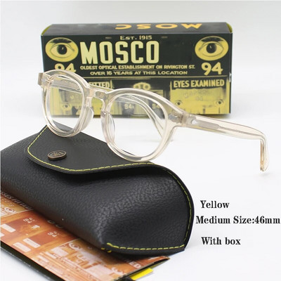 Optilised prilliraam Mehed Naiste Johnny Depp LEMTOSH Vintage prillid Arvutiatsetaadist prilliraam meestele läbipaistev objektiiv