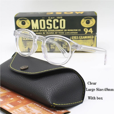 Optilised prilliraam Mehed Naiste Johnny Depp LEMTOSH Vintage prillid Arvutiatsetaadist prilliraam meestele läbipaistev objektiiv