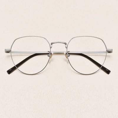 YIMARUILI ülikerge retro puhas titaansinine valgust blokeeriv ümmargune lühinägelikkus prillid meestele, mood optilised prillid, raam naistele 1901