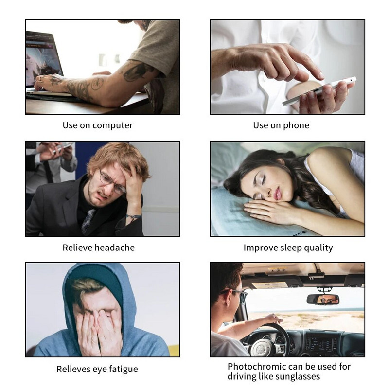 AEVOGUE fotohromas brilles recepšu ietvars vīriešiem optiskās brilles sieviešu brilles KS101