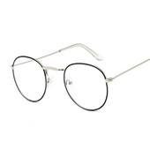 Raze rotunde Rame de ochelari transparente Bărbat Femeie Ochelari falși Rame de ochelari cu miopie optică vintage Ochelari retro pentru dama