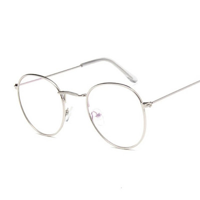 Raze rotunde Rame de ochelari transparente Bărbat Femeie Ochelari falși Rame de ochelari cu miopie optică vintage Ochelari retro pentru dama