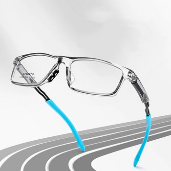 FIRADA 2023 Модни очила Ретро квадрат TR Баскетбол Спортни очила Късогледство Оптична рамка за диоптрични очила за мъже 6201G