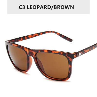 Modes kvadrātveida saulesbrilles vīriešiem Zīmols Dizaineris zveja Braukšana Vīriešu Saulesbrilles UV400 Aizsardzība Shades oculos de sol