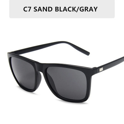 Modes kvadrātveida saulesbrilles vīriešiem Zīmols Dizaineris zveja Braukšana Vīriešu Saulesbrilles UV400 Aizsardzība Shades oculos de sol