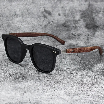 YOOSKE 2023 Vintage Wood Grain Слънчеви очила за мъже Дамски модни ретро слънчеви очила Очила за външна UV защита UV400