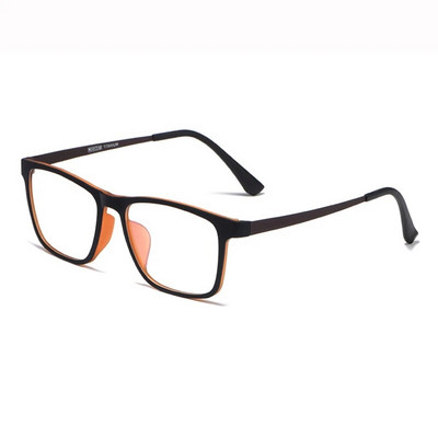 Ochelari de vedere la modă, ultra ușoare, cadru optică cu bord complet TR-90, ochelari prescripți pentru bărbați și femei Ochelari de vedere