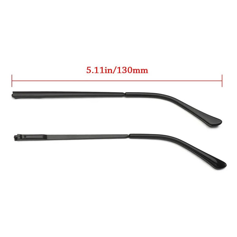 1 paar prille Metallist asendusjala prillid Templivarrega päikeseprillid asendusjala parandusprillide tarvikud