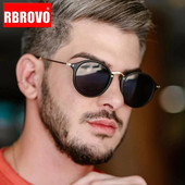RBROVO Metāla Retro saulesbrilles vīriešiem 2023. gada zīmola dizaineru brilles vīriešiem/sieviešu vintage brilles vīriešiem Luksusa Oculos De Sol Feminino