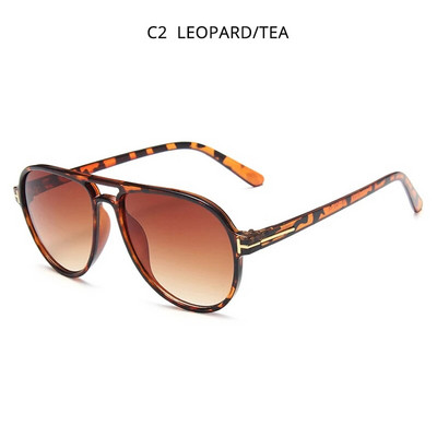 Vintage Pilot Style Päikeseprillid Meeste Stiilne Brändi Disain Sõidu päikeseprillid Meeste Retro Suure raamiga Varjuga prillid