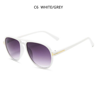 Vintage Pilot Style Päikeseprillid Meeste Stiilne Brändi Disain Sõidu päikeseprillid Meeste Retro Suure raamiga Varjuga prillid