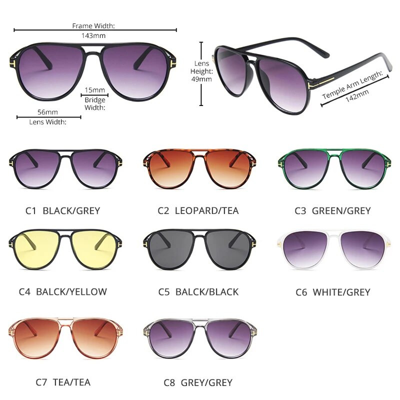 Vintage Pilot Style Päikeseprillid Meeste Stiilne Brändi Disain Sõidu päikeseprillid Meeste Retro Suure raamiga Varjuga prillid