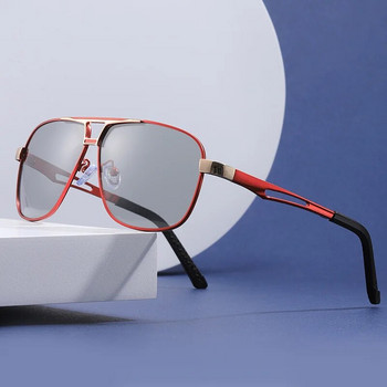 Γυαλιά ηλίου Night Vision για άντρες Γυναικείο Polarized Metal Frame Γυαλιά ηλίου Ανδρικά φωτοχρωμικά γυαλιά ημέρας και νύχτας Googles UV400