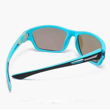 Класически поляризирани слънчеви очила LongKeeper Мъжки сенници за шофиране Сини Спортни слънчеви очила на открито Дамски дизайнерски огледални очила Oculos