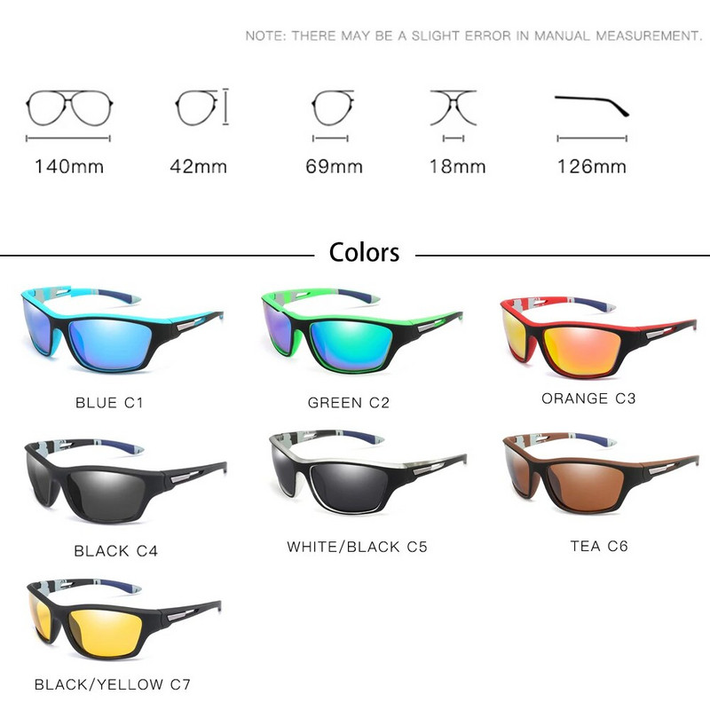 LongKeeper Klasikiniai poliarizuoti akiniai nuo saulės Vyriški vairavimo šešėliai Mėlyni lauko sportiniai akiniai nuo saulės Moterų prekės ženklo dizaineris Mirror Oculos