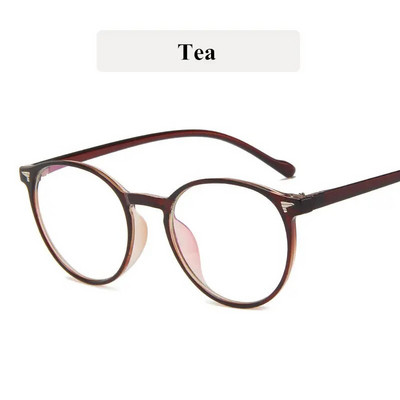 KOTTDO Retro plastikust ümmargused arvutiprillid, raamid, naiste vanad lühinägelikkus, naiste prillid, meeste prillid