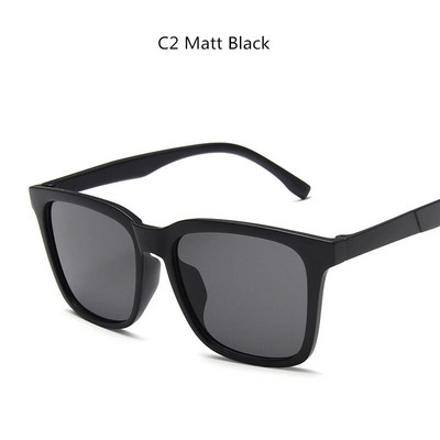 Design de marcă Ochelari de soare clasici pentru bărbați Ochelari de soare de conducere pătrați pentru bărbați Ochelari de soare cu acoperire vintage cu oglindă UV400 Nuanțe ochi de sol