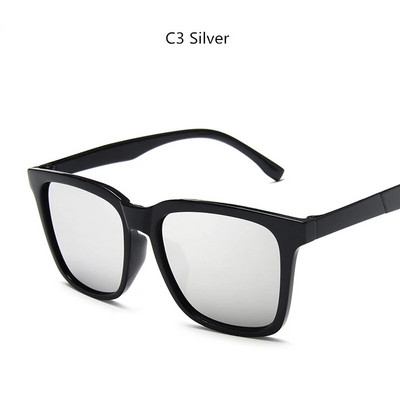 Design de marcă Ochelari de soare clasici pentru bărbați Ochelari de soare de conducere pătrați pentru bărbați Ochelari de soare cu acoperire vintage cu oglindă UV400 Nuanțe ochi de sol