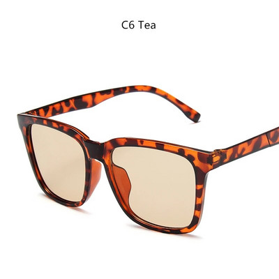 Design de marcă Ochelari de soare clasici pentru bărbați Ochelari de soare de conducere pătrați pentru bărbați Ochelari de soare cu acoperire vintage cu oglindă UV400 Nuanțe ochi de sol