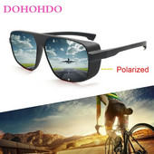 DOHOHDO jauni dzelteni objektīvi braukšanas saulesbrilles vīriešiem polarizētās saulesbrilles nakts redzamības brilles vīriešiem autovadītāja aizsargbrilles gafas de sol UV400