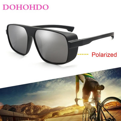 DOHOHDO jauni dzelteni objektīvi braukšanas saulesbrilles vīriešiem polarizētās saulesbrilles nakts redzamības brilles vīriešiem autovadītāja aizsargbrilles gafas de sol UV400