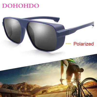 DOHOHDO jauni dzelteni objektīvi braukšanas saulesbrilles vīriešiem polarizētās saulesbrilles nakts redzamības brilles vīriešiem autovadītāja aizsargbrilles gafas de sol UV400