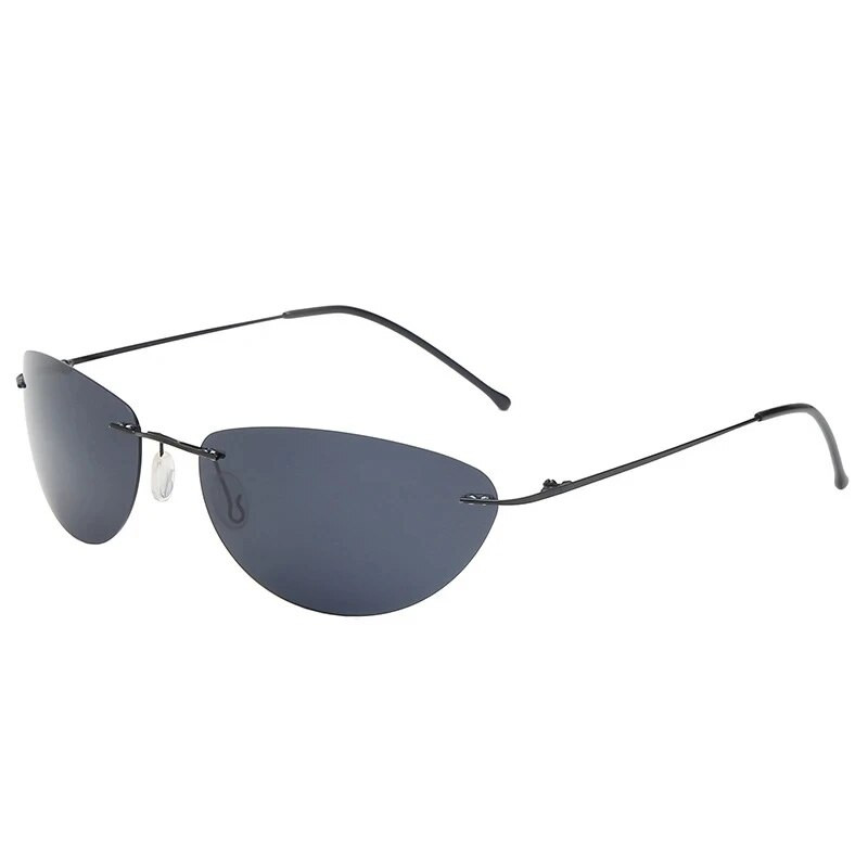 jaunas Fashion Cool The Matrix Neo Style bezmalas polarizētās saulesbrilles sievietēm vīriešiem 2023 Ultralight Driving toņi y2k steampun oculos