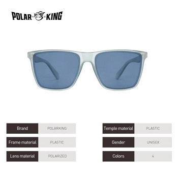 Brand Owner Transparent Trend Frame Поляризирани слънчеви очила Мъжки квадратни класически слънчеви очила Очила с цветни лещи PL512
