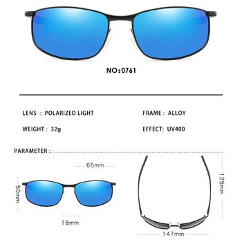 Φωτοχρωμικά γυαλιά ηλίου Ανδρικά γυαλιά πολωμένου ανδρικού χρώματος Γυαλιά ηλίου Polaroid για άνδρες Αθλητική οδήγηση UV400