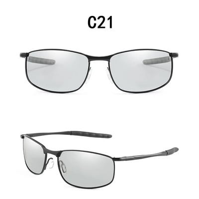 Φωτοχρωμικά γυαλιά ηλίου Ανδρικά γυαλιά πολωμένου ανδρικού χρώματος Γυαλιά ηλίου Polaroid για άνδρες Αθλητική οδήγηση UV400