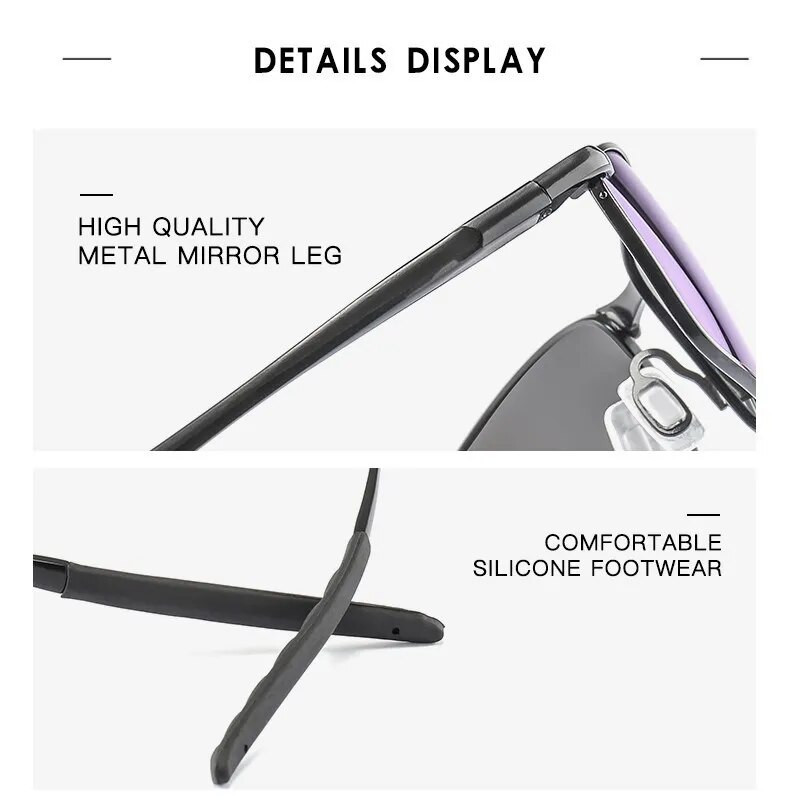 Φωτοχρωμικά γυαλιά ηλίου Ανδρικά γυαλιά πολωμένου ανδρικού χρώματος Γυαλιά ηλίου Polaroid για άνδρες Αθλητική οδήγηση UV400