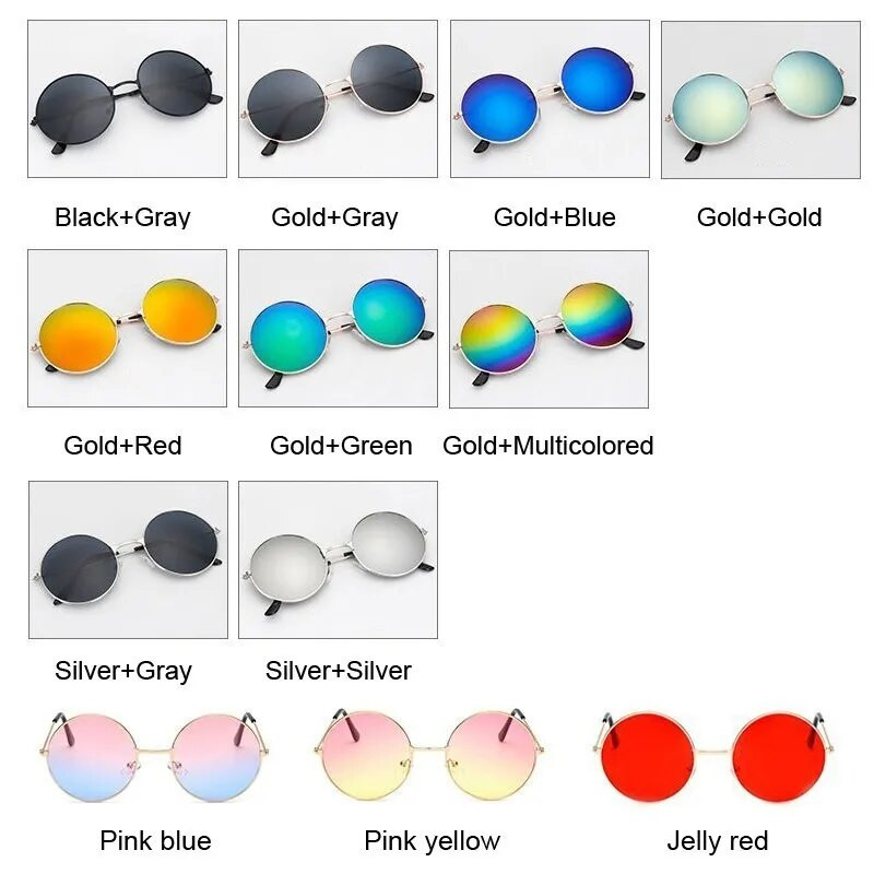 2022. gada retro apaļas rozā saulesbrilles sieviešu zīmola dizaineru saulesbrilles vīriešiem, sakausējuma spogulis sievietēm, Oculos De Sol Black