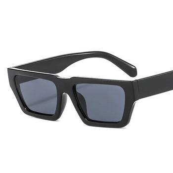 Маркови дизайнерски правоъгълни слънчеви очила с котешко око Мъжки ретро нюанси Мъжки слънчеви очила Малка рамка Vintage Driving Oculos De Sol