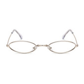 Ochelari retro cu lentile rotunde pentru femei, metal, cadru mic, decorare la modă, ochelari de ochi, modă, transparenți, clari, confort, ușoare.