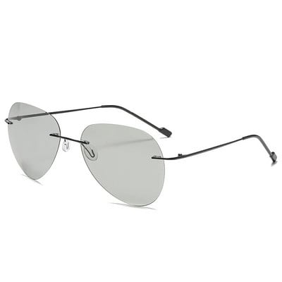 CATERSIDE ultralake polarizirane sunčane naočale za muškarce bez okvira Brand Design sunčane naočale Klasične muške naočale u zrakoplovnom stilu Oculos De Sol