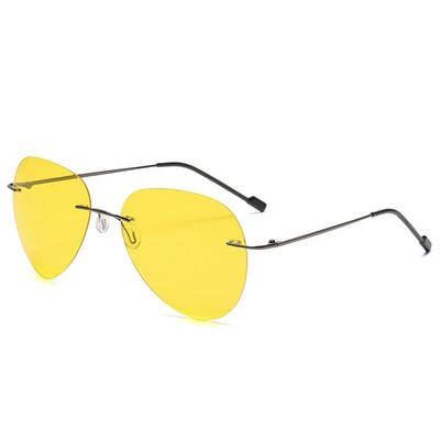 CATERSIDE ultralake polarizirane sunčane naočale za muškarce bez okvira Brand Design sunčane naočale Klasične muške naočale u zrakoplovnom stilu Oculos De Sol