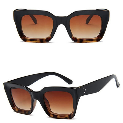 LeonLion 2023 Τετράγωνα γυαλιά ηλίου Ανδρικά ρετρό γυαλιά οράσεως Ανδρικά/Γυναικεία γυαλιά ντεγκραντέ Clear Lens Ανδρικά γυαλιά Gafas Lentes De Sol Mujer UV400