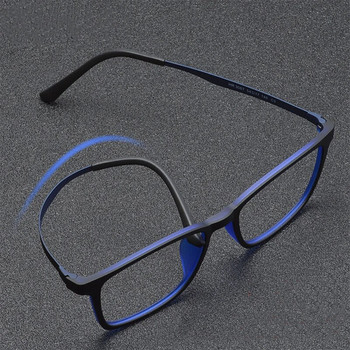 KatKani Ultra Light Fashion TR90 Супер гъвкави чисти титаниеви удобни квадратни оптични диоптрични очила за мъже HR3067