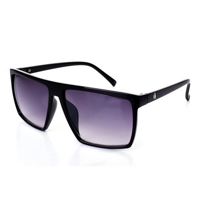 Vintage Steampunk kvadrātveida saulesbrilles vīriešiem SKULL Logo All Black Coating Saulesbrilles sievietēm Zīmols Dizaineris Retro gafas de sol